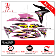 Tem rời Click 125i thái đỏ đen