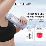 2025New AIR2 MAX Ulike Cooling Hair Removal Device - Using Patchouli Cooling Technology，4Weekday Red