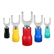 Cos sv 2-4 blue and red y-shaped cos mixed with plastic, plastic-coated fork cos