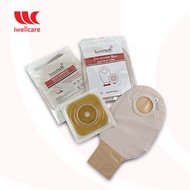 Colostomy Bag with Wafer, SURGITECH(45MM, 57MM, 60MM, 70MM) 10s