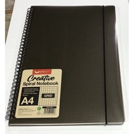 A4 GRID Creative Spiral Notebook