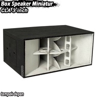 Box Speaker Miniatur CLA 3 INCH Putih
