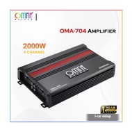 OMNI BEYOND 2000watt OMA-704 4 Channel Car High Power Amplifier For Speaker & Subwoofer (2000W) 调音/功