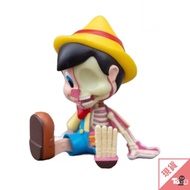 4D MASTER Half-Anatomy Half-Cut Puppet Pinocchio 10cm Box Play Blind Draw Capsule Toy Doll Toxic