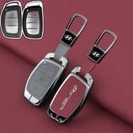 Hyundai Car Key Cover Case Shell for Sonata Elantra Tucson ix25 Creta ix35 ALLOY Case Cover  car Acc