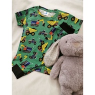 Boys Pyjamas Truck Car Shirt With Pants