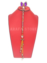 Arafa Store - Bros Dagu Kristal - Bros Hijab Model Terbaru 2022 Mewah - Bros Hijab - Bros Dagu Jurai