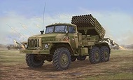 Trumpeter Russian BM-21 Hail Multiple Rocket Launcher Late Version (1/35 Scale)