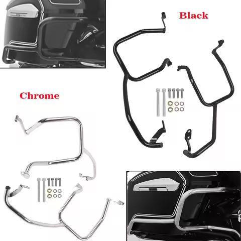 For BMW R18B R18TC R18 Classic TC R18 B R 18 B 2020-2023 Motorcycle Crash Bars Side Box Bumper Engin