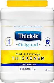 Thick-It Original Food & Beverage Thickener, Flavorless Powder for Dysphagia (IDDSI), Digestible Swa