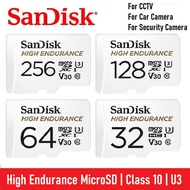 Sandisk High Endurance 32GB 64GB 128GB 256GB 512GB Car Camera Dash Cam CCTV MicroSD Memory Card Micro SD Card Class 10