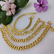 ISTIMEWA 916 Gold Hollow Bracelets// Rantai Tangan Pasir Kosong  Emas 916(2.58g-5.78g)