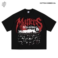 Men's and Women's Boxy T-Shirt "DIVISION" I Boxyfit Tshirt I MATTERS APPAREL