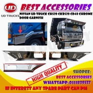 NISSAN UD TRUCK CH520 CKB520 CD48 CHROME DOOR GARNISH SET 1 SET 2 PCS HIGH QUALITY