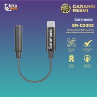 Saramonic SR C2003 - 3.5mm TRS to USB Type C Adapter Cable