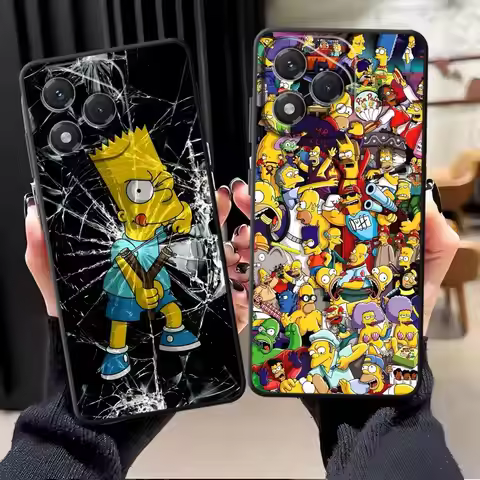 Fun S-simpsons Funda Phone Cover Case for Honor 70 X6 Magic5Lite X9a X7 X5b 8X 90 X8 200 400 Lite
