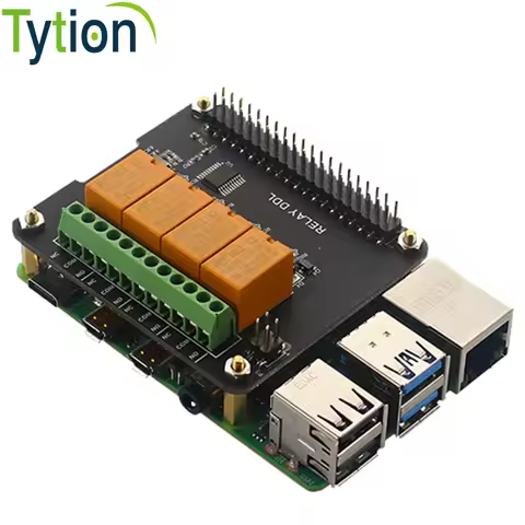 Raspberry Pi 4B 3B+ 2B Expansion Board 4 Channel Relay HAT DDL Relay Smart Home C Python Java Progra