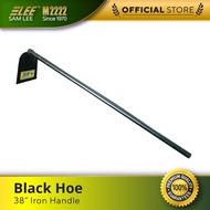 [SAMLEE M2222 HQ] Heavy Duty Black Hoe with Handle [Cangkul Besi Hitam]