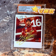 [Fidelity] F1 Racer Le Claire Autographed Photograph 13cm Promotional Photos Gift for Friends/Beads 
