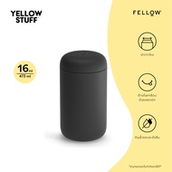 FELLOW-Carter Wide Mug 16 Oz Tumbler Water Bottle Keep Temperature Ceramic Coated Glass