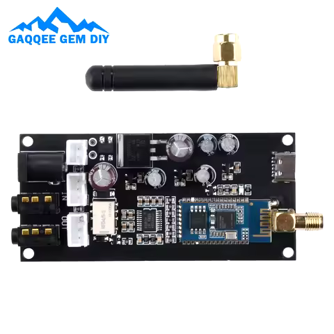 AC/DC 6~20V QCC3034 Bluetooth Audio Decoder Board PCM5102A Amplifier Noise Cancellation Module Suppo