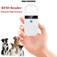 ONLYGOODS Animal RFID Reader, USB Bluetooth FDX-B FDX-A Pet Microchip Scanner, Iso11784/5 Compatible