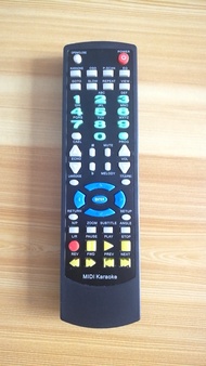 MIDI KARAOKE DVD REMOTE CONTROL (Numbers)