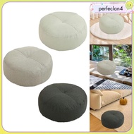 [Perfeclan4] Round Floor Pillow Comfortable Meditation Cushion Floor Cushion Pad for Adults
