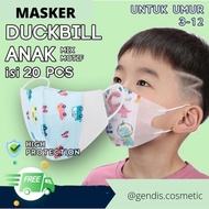 masker duckbill anak | masker anak duckbill 3ply | masker bayi - 0-3thcowok