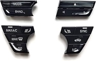 Yurefax Dashboard Air Conditioning Control Ac Push Buttons, for BMW, 5 7 Series G30 G38 G11 G12