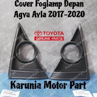 Cover Foglamp Bemper Depan Toyota Agya Ayla 2017 2018 2019 2020 Original