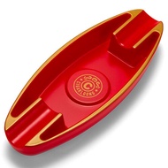 Ciga Ashtray Large Caliber Double Slot Resin Durable Ciga Ashtray