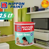 NIPPON PAINT SPOTLESS PLUS 2,5 LT SPOT LESS PLUS CAT TEMBOK NIPPON 4KG