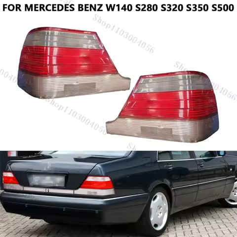 Car Tail Light No Bulb For Mercedes Benz W140 S280 S320 S350 S500 S600 1991-1998 Tail Brake Light St