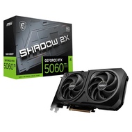 MSI GeForce RTXTM 5060 Ti 16G SHADOW 2X OC PLUS VGA – 16GB GDDR7