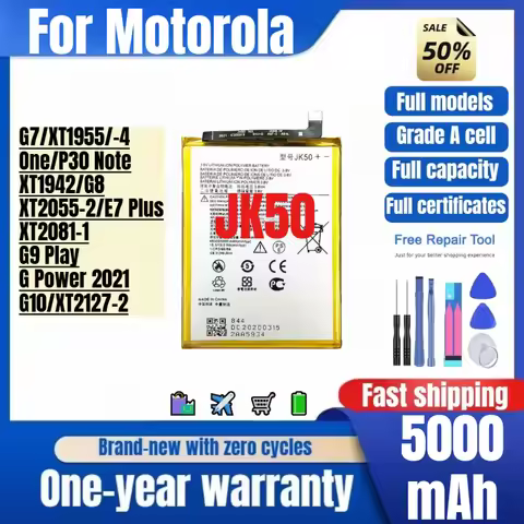 JK50 for Motorola G7/XT1955/-4/One/P30 Note /XT1942/G8/XT2055-2/E7 Plus/XT2081-1/G9 Play/G Power 202