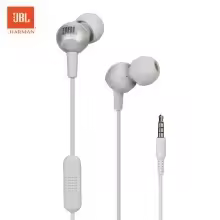 JBL C200SI Wired Headphones With Mic Deep Bass Noise Isolating 9mm Dynamic Driver Comfort Ear Tips F