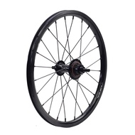 SILVEROCK Alloy NBR Wheels 16 1 3/8  349 Rim Caliper Brake External 3-5 Speed 19mm 16inch Plus for Bro Pline Tline 3sixty Folding Bike Bicycle Wheelset Super Light