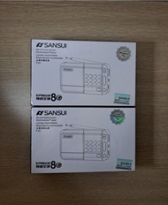 行貨🇯🇵SANSUI BT. V5.3 + FM DIGITAL LED RADIO TUNER STEREO  SPEAKERS 🔊     (BRAND NEW /未拆封)       原價/RR