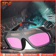 Vonxe Auto Darkening Welding Glasses | Solar-Powered, Adjustable Shade 6-13, UV/IR Protection