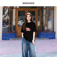 T-shirt Gaya Vintage Longgar 0177