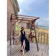 New Revina Beach Dress Backless | Latest Beach Dresses | Latest Simple Backless Beach Dress S - XXXX
