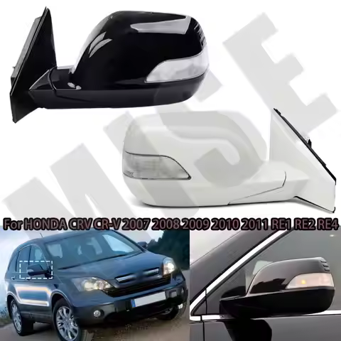 Left Right Auto Side Mirror For HONDA CRV CR-V 2007 2008 2009 2010 2011 RE1 RE2 RE4 Car 5/7/9 Wire O