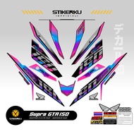 STRIPPING SUPRA GTR 150 / HONDA WINNER 150 STICKER/ GTR GTR150/ SUPRA150/ WINNER150/ HONDA GTR 150 S