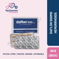 Daflon 500mg Diosmin + Hesperidin 30's (Box) untuk Buasir