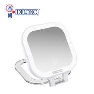 帝朗 - 袖珍摺疊雙面1倍/8倍觸控調光LED化妝鏡 10厘米 (200090310)