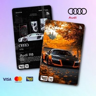 AUDI TNG - TOUCH N GO STICKER CARD / NEW ATM CARD STICKER COVER, TNG CARD, ATM CARD
