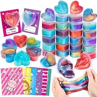 EZIGO DIY Slime Kits for Girls Boys Kids, Pre-Made Unicorn Crystal Slime Making Kit, Slime Supplies 