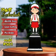 MODEL PS-01 PLAKAT PIALA WISUDA SEKOLAH SD WISUDA SD