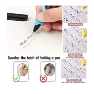4 Book Magic Children 3D Copybook For Calligraphy Number English Handwriting Books Learning Math Wri